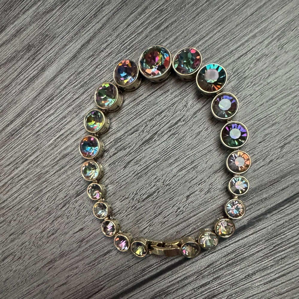 Heidi Daus Aurora Borealis bracelet